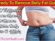 Effective Home Remedy To Remove Extra Belly Fat Within 3 Weeks