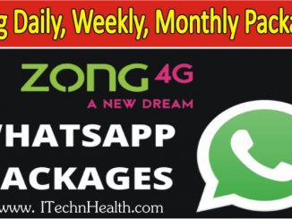 Zong WhatsApp Packages 2020-Daily,Weekly, Monthly Bundle Detail