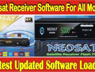 Neosat Receiver Software For All Models- Dish Receiver Software