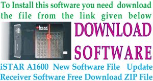 iSTAR A1600 Receiver Software