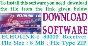 ECHOLINK-I 80000 EXTREME PLUS New Software