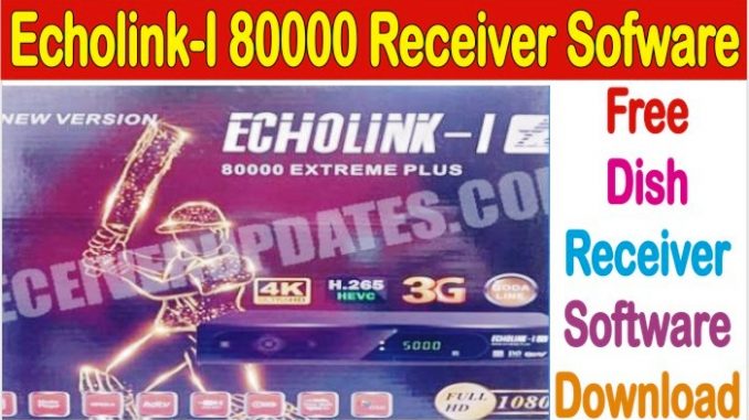 ECHOLINK-I 80000 EXTREME PLUS Receiver Software Download