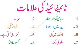 Symptoms Of Typhoid In Urdu