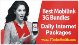 Mobilink Daily Internet Packages Detail