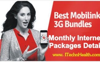 Mobilink Monthly Internet Packages Detail