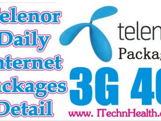 Telenor Daily Internet Packages Detail