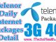 Telenor Daily Internet Packages Detail