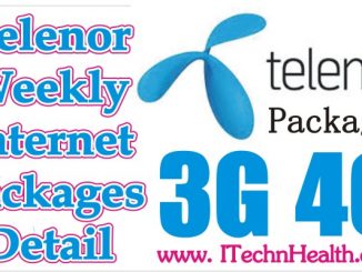 Telenor Weekly Internet Packages