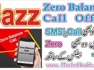 Jazz Zero Balance Call Offer Detail