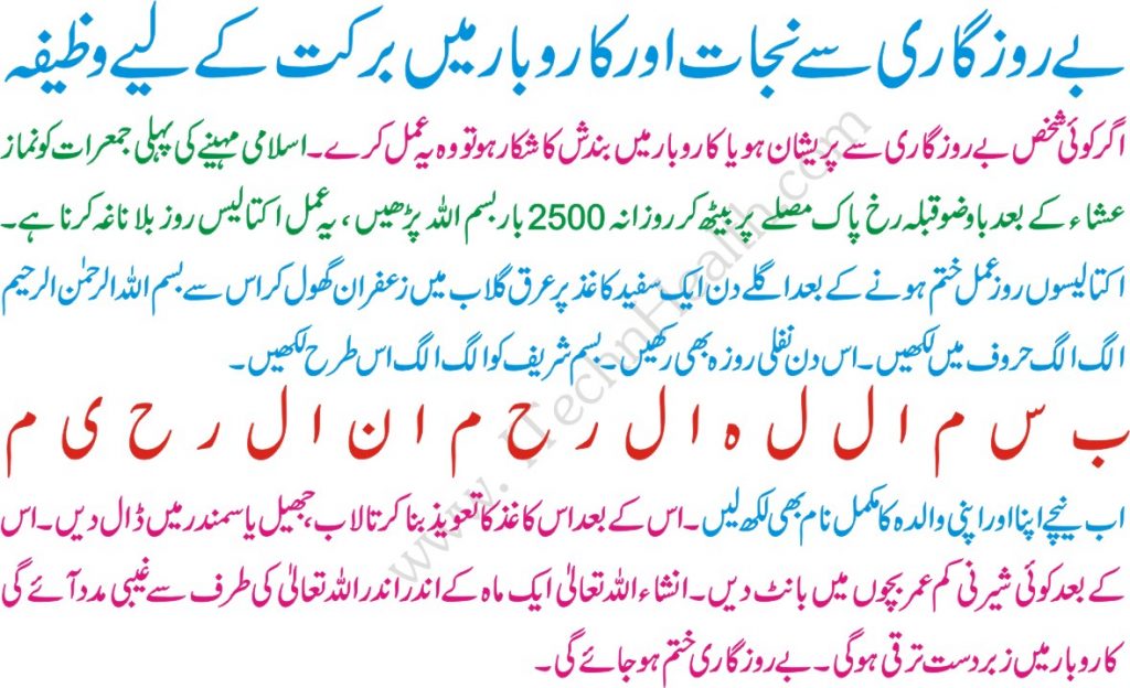 Benefits Of Bismillah In Urdu-Bismillah Ka Wazifa For Success, Increase ...