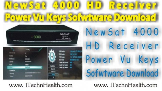 New PowerVU Key NewSat 4000 Receiver