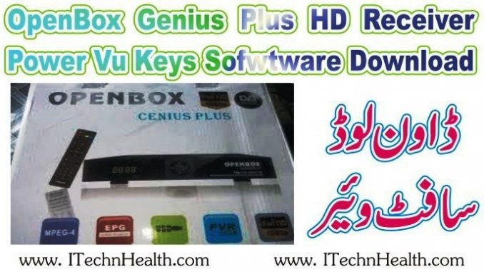 OpenBox Genius Plus HD Receiver New Software
