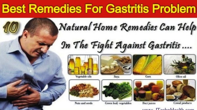 Home Remedies For Gastritis Problem