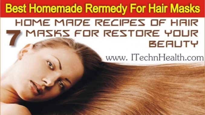7 Best Homemade Remedy For Hair Masks