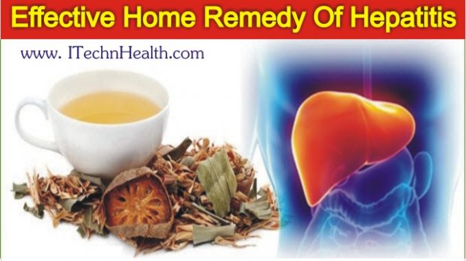 Best Effective Home Remedy Of Hepatitis