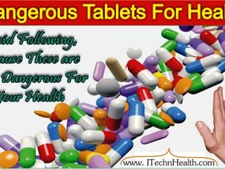 Dangerous Tablets for Health