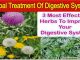 Herbal Treatment Of Digestive System
