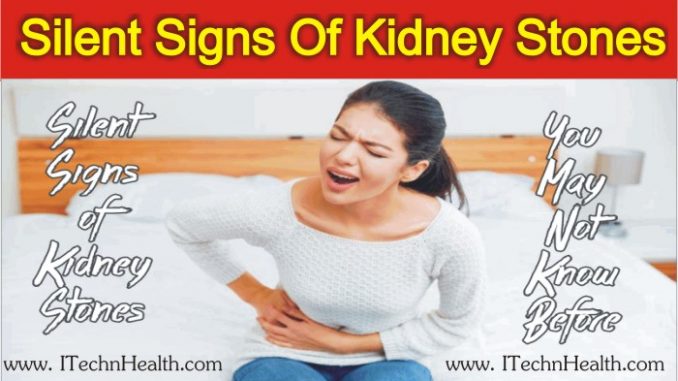 Signs of Kidney Stones