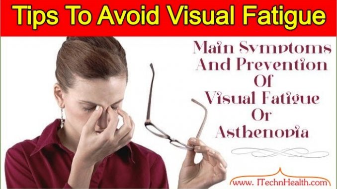 Symptoms And Prevention Of Visual Fatigue Or Asthenopia