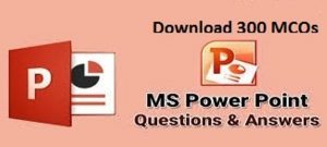 ms Powerpoint mcqs pdf free download