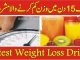 Lose Weight In A Week Fastest Weight Loss Drink
