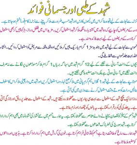 Honey Benefits In Urdu