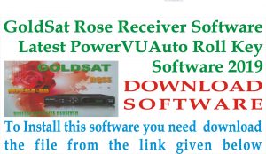 Latest Goldsat Rose Receiver New Software