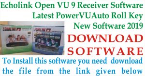 Latest Echolink Open VU 9 Receiver New Software