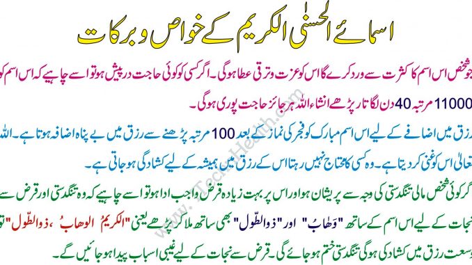 benefits-of-al-karim-ka-wazifa-in-urdu-itechnhealth