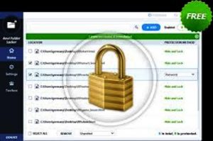 Free password protect folder software