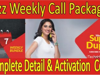 All Jazz Weekly Call Packages Detail & Activation Code