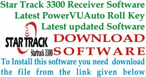 Startrack 3300 Receiver New Software