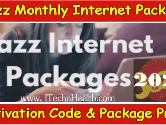 How To Activate Jazz Monthly Internet package 2020