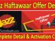 Jazz Haftawaar offer Subscribe Code