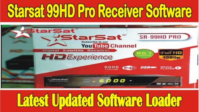 Starsat 99HD Pro Receiver Software Latest Update
