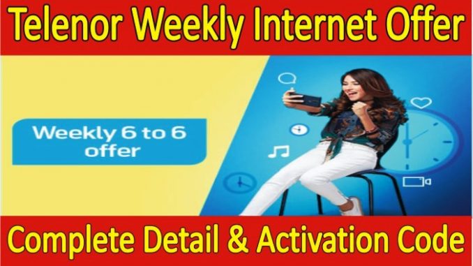 Telenor Weekly Internet Package