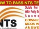 Guide For NTS With Solved Answers