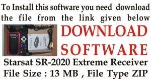 Starsat SR-2020HD Extreme Receiver Latest Software