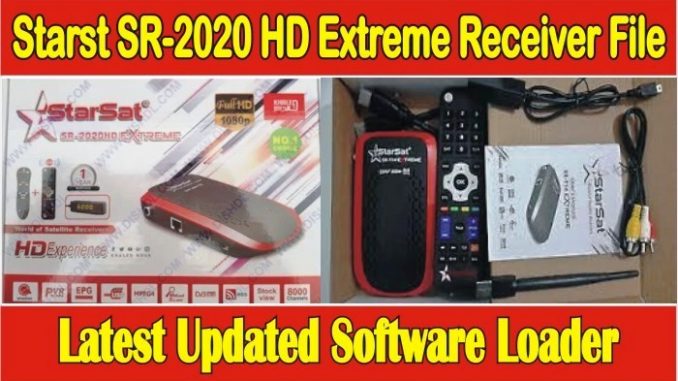 Starsat SR-2020HD Extreme Receiver Software 2020