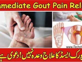 Gout Symptoms & Immediate Gout Pain Relief