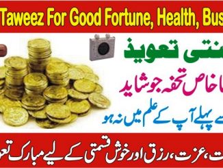 Janti Taweez For Good Fortune, Health, Rizk, Good luck, Good Business