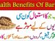 10 Health Benefits of Barley, Jou Ka Dalia Ky Fideaye