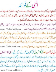 Health Benefits Of Flax Seeds In Urdu