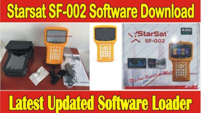 Starsat SF-002 Software Download 2021
