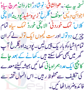 Badhazmi Ka Fori Ilaj In Urdu