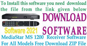 Latest MediaStar MS 1200 Receiver Software