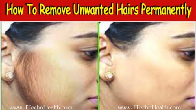 How to Remove Unwanted Facial Hairs Permanently At Home 