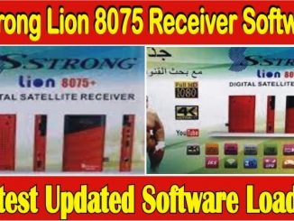 Sstrong lion 8075 Plus Receiver Software Download