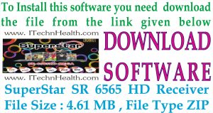 SuperStar SR 6565 HD Mega Receiver Software