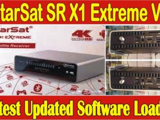 StarSat SR X1 Extreme V3 Receiver Update Software